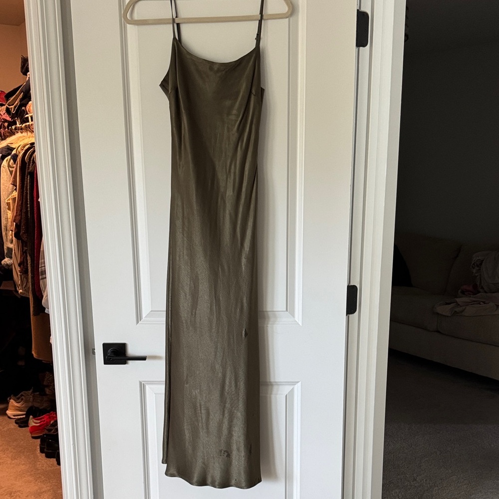 Abercrombie & Fitch Sage Slip Dress